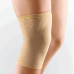Ligadura tubular medicinal elástica, fixação faixa do joelho.