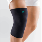 Banda medicinal em neoprene, elástica, para joelho