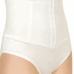 Cuecas medicinais, elásticas (controle do corpo) c/inserções rígidas verticais, cor preto
