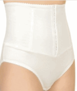 Cuecas medicinais, elásticas (controle do corpo) c/inserções rígidas verticais, cor preto