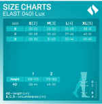 Meia de compressão até ao joelho (classe I, compressão 18-21mm hg) - Image 2