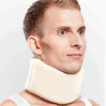 Suporte medicinal para cabeça, com fixação suave para vértebra cervical