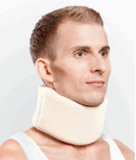 Suporte medicinal para cabeça, com fixação suave para vértebra cervical