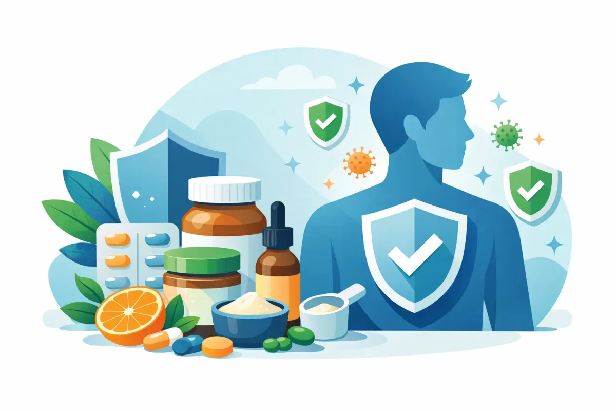 7 melhores suplementos para imunidade