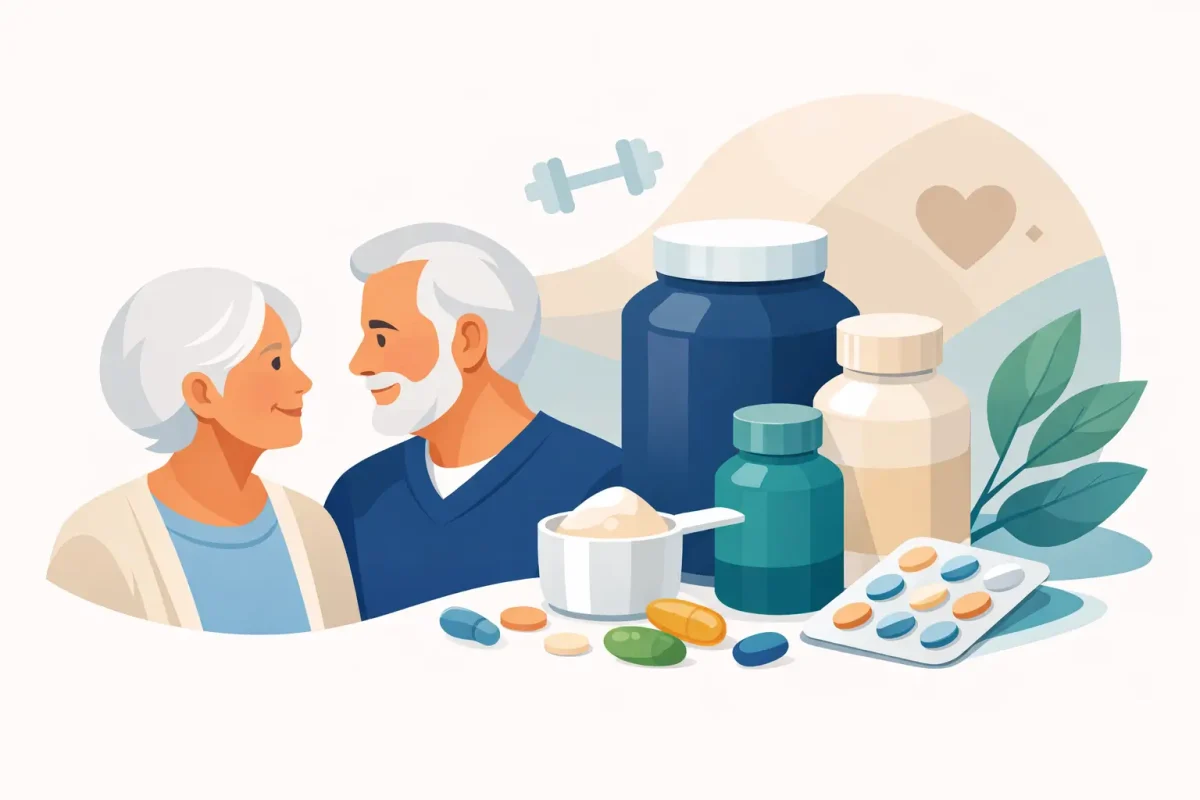 Melhores suplementos para seniores