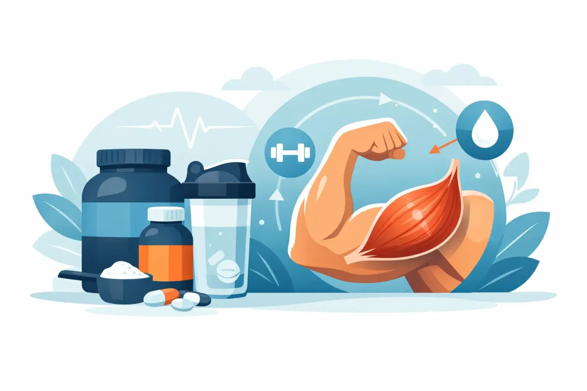 Qual suplemento ajuda na recuperação muscular?