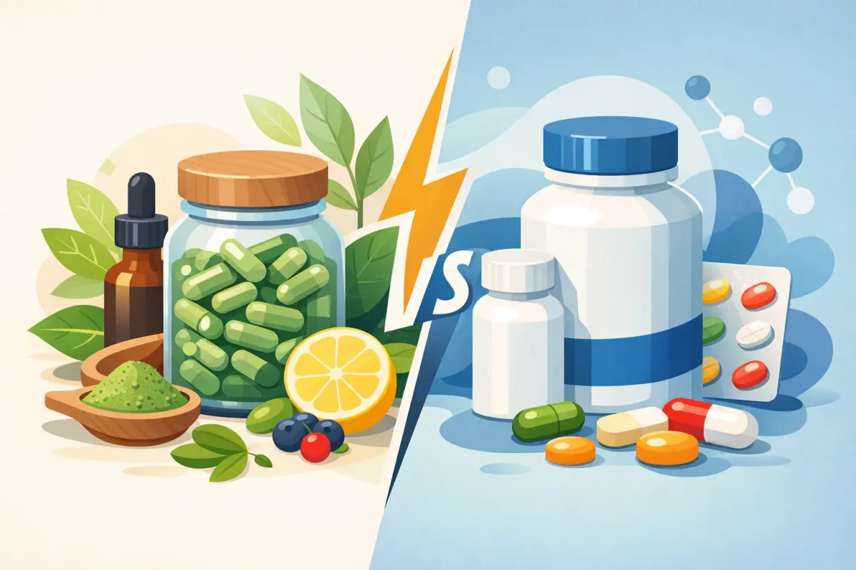 Suplementos naturais vs multivitamínicos: qual escolher?