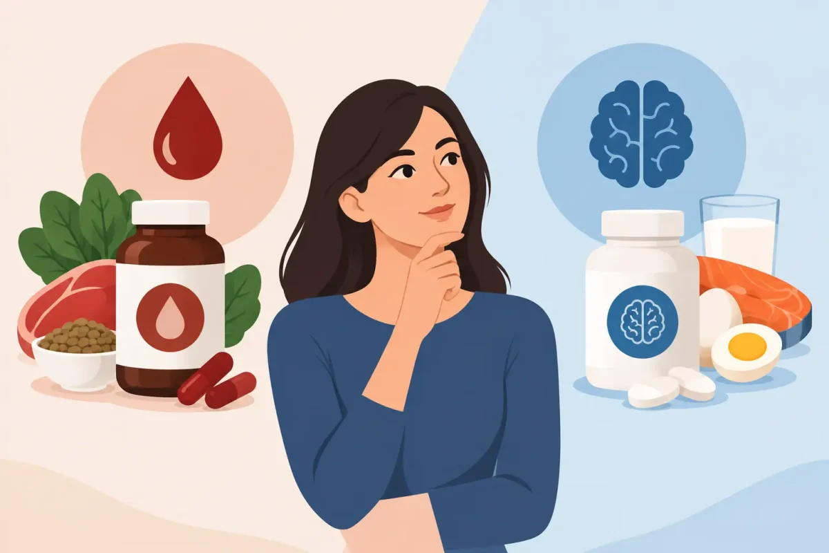 Ferro ou vitamina B12: qual suplemento escolher?